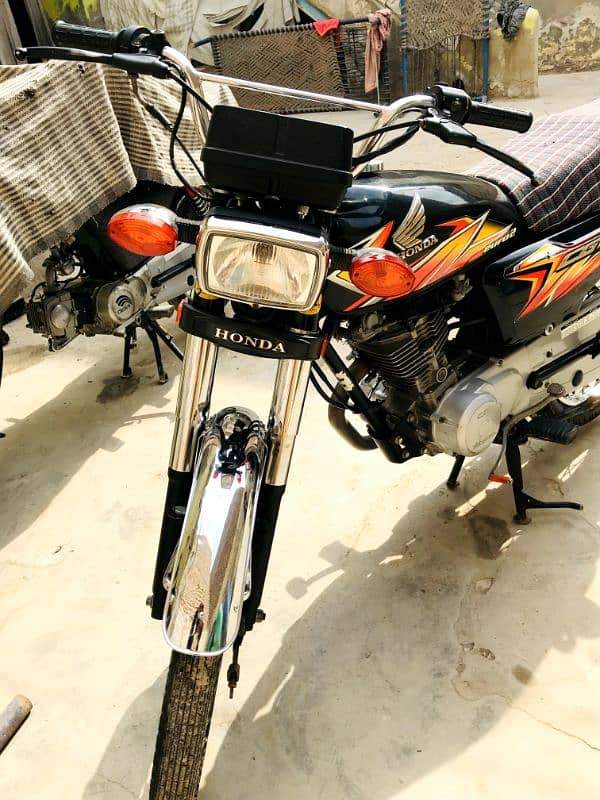 HONDA CG 125 MODEL 2021 SUKKUR REGISTRATION 3