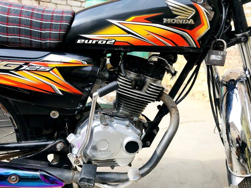 HONDA CG 125 MODEL 2021 SUKKUR REGISTRATION 4