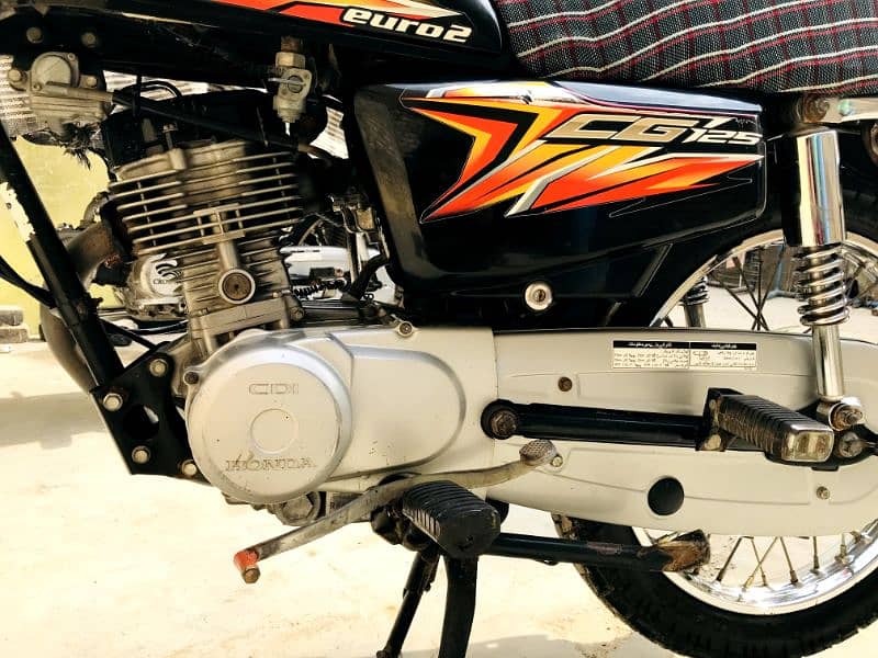 HONDA CG 125 MODEL 2021 SUKKUR REGISTRATION 5