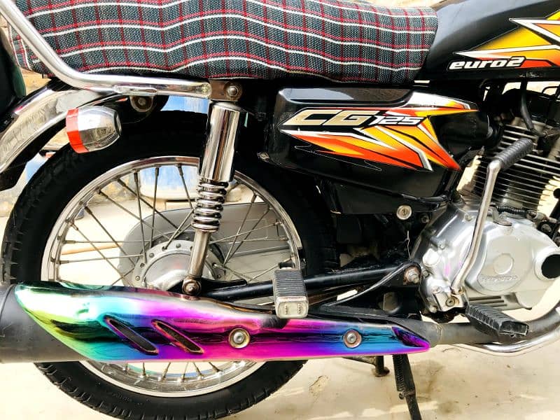 HONDA CG 125 MODEL 2021 SUKKUR REGISTRATION 6