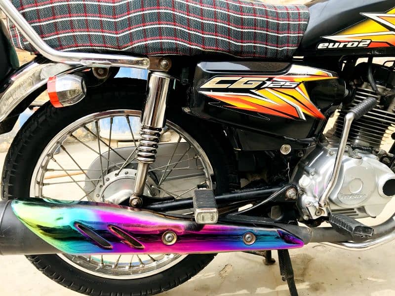 HONDA CG 125 MODEL 2021 SUKKUR REGISTRATION 7