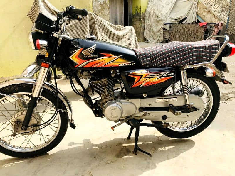 HONDA CG 125 MODEL 2021 SUKKUR REGISTRATION 8