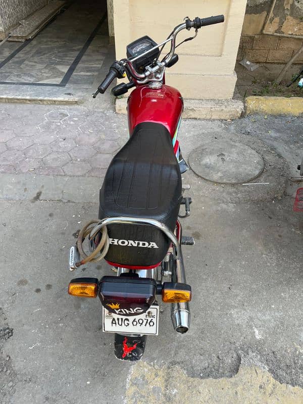 Honda CD 70 2024 model 2