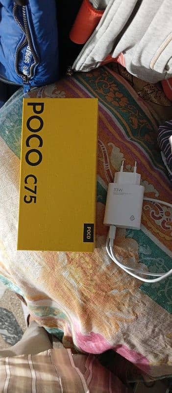 Xiaomi Poco C75 just box open 8/256 3