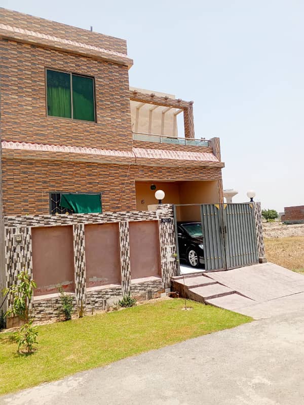 5 Marla Double story House Available for sale in Lahore Motorway City 03064500789 0