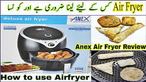 Anex Deluxe Air Fryer  Baking Roasting & Grilling 0