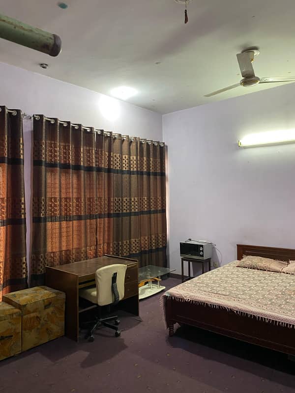 Furnished Room available for rent in Mehran Block 5