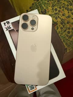 iphone 16pro max 256gb official pta approved