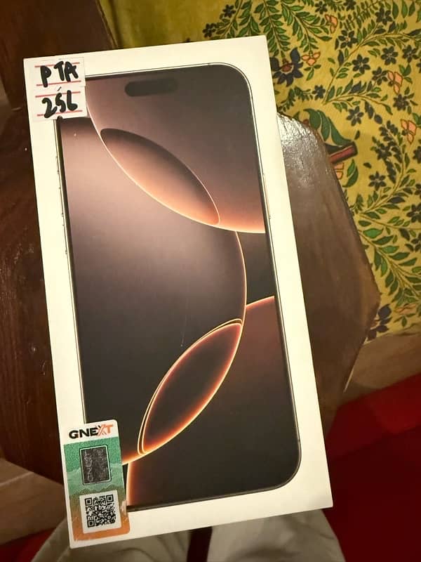 iphone 16pro max 256gb official pta approved 2