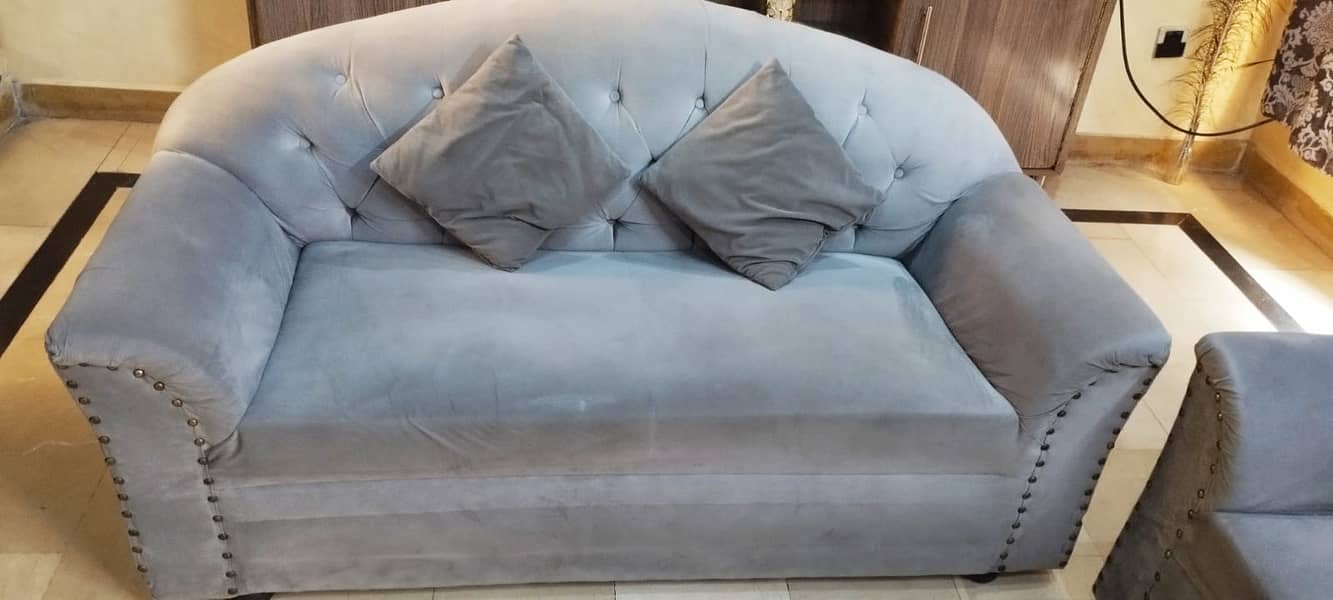 Sofa Set with Cushions 1