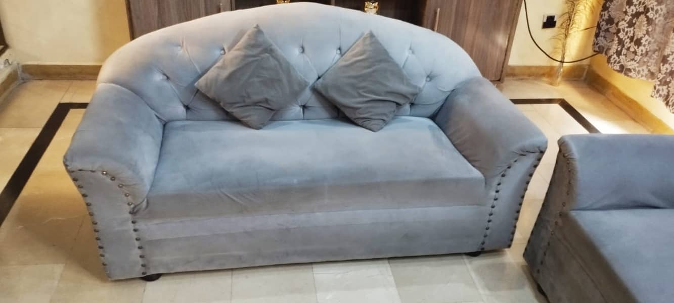 Sofa Set with Cushions 3