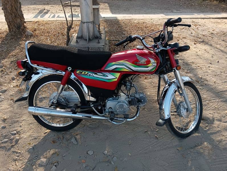 Honda 70 2023 modal Islamabad num 3