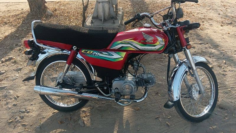 Honda 70 2023 modal Islamabad num 4