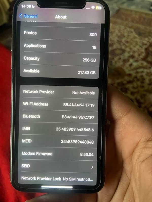 iphone x 256gb (exchange possible) 4