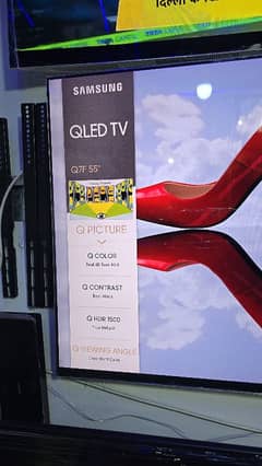 55 INCH SAMSUNG 4K QLED TV SMART WIFI 2160 3840