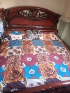 Double bed without Mattress