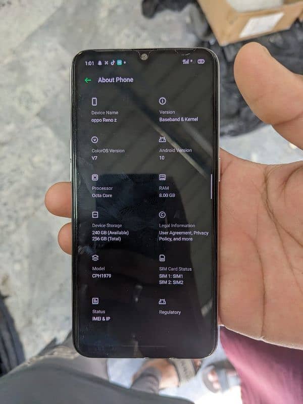 oppo Reno z 8. . . . . 256 condition 8. . 10 exchange possible 1