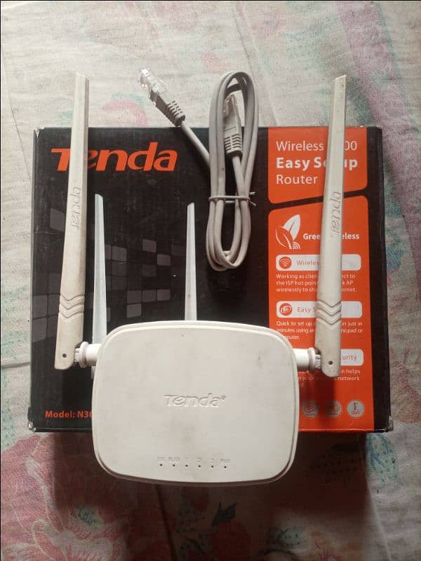 Tenda Wifi Router Device Model N301 0