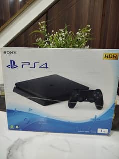 Playstation4| PS4 |  1TB | jet black colour | game