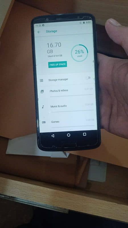 Moto g6 4/64gb official aproved 0