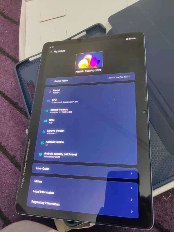 lenovo pad pro 8/256 snapdragon 870 oled 5
