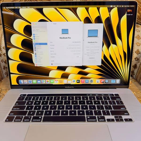 MacBook Pro 2019 CTO Model 16inch Retina Display 6