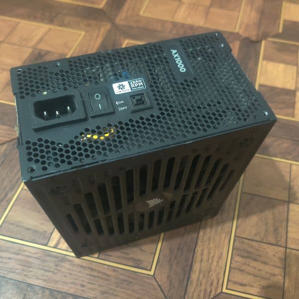 Corsair AX Series AX1000 — 1000 Watt 80 PLUS Titanium Certified 5