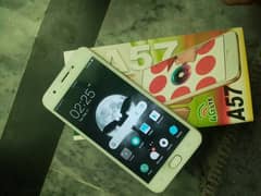 Oppo A57  10/10 condition with box and charger