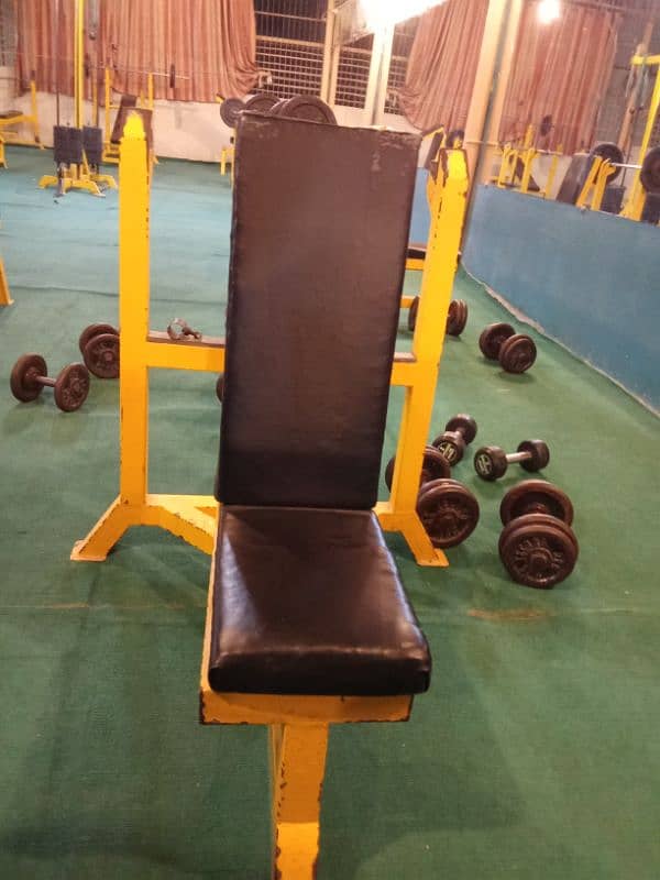 Bench Press,Bicep Stand,Caple Machine For sale 1