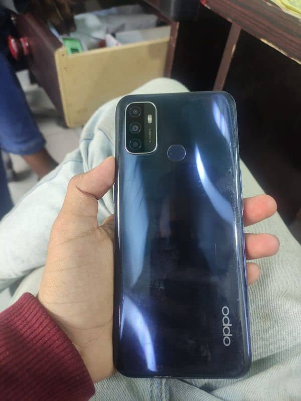 oppo A53 4/64 all ok black color dual sim with box contact serious 5