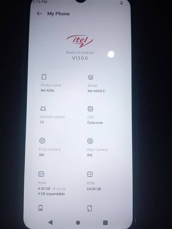 itel A05s 4.64 ma ha fault Koi Nahin condition 10 by 10 mobile 3