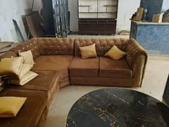 7 seater sofa corner sofa new without used 10/10 with premium cloth