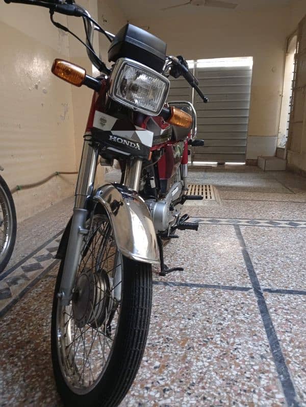 Honda CD 70 In brand new condition genuine10/10 2022 model first owner 2