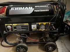 Firman SPG 3000E2 2.5 kw petrol & gas generator