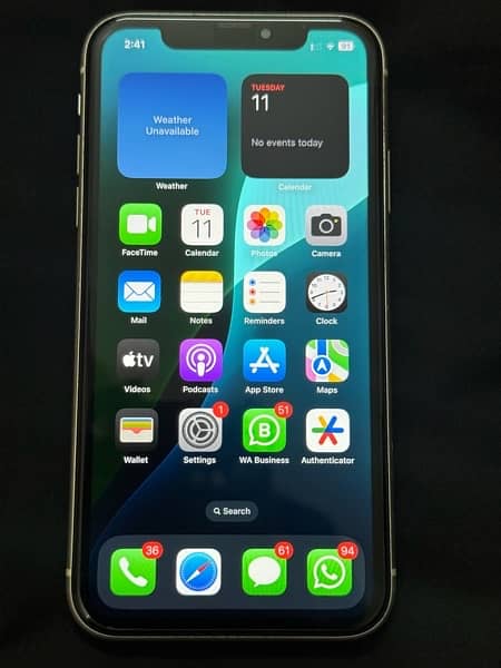 iphone 11 64GB Pta Approved dual physical SIM 1