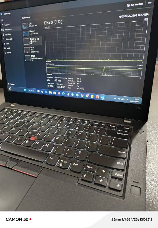 Lenovo think pad T480 (core i7 - 8th Gen) 7