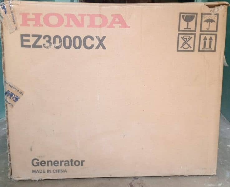 Honda Generator Model EZ 3000 0