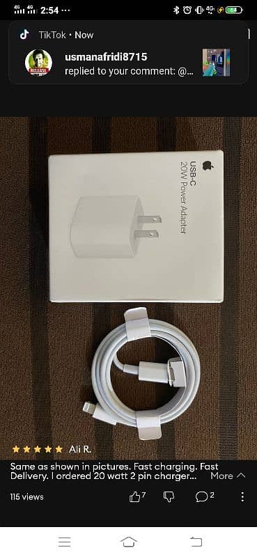 "Original 20W Fast Charger for iPhone – Best Price & Home Delivery 8