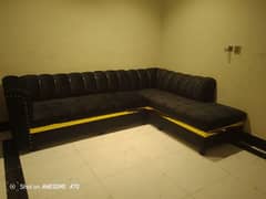 6 seatr l shap sofa