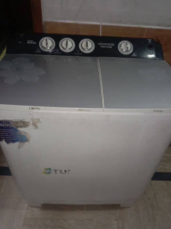 Kenwood dual tub washer dryer just like new 03008125456 0