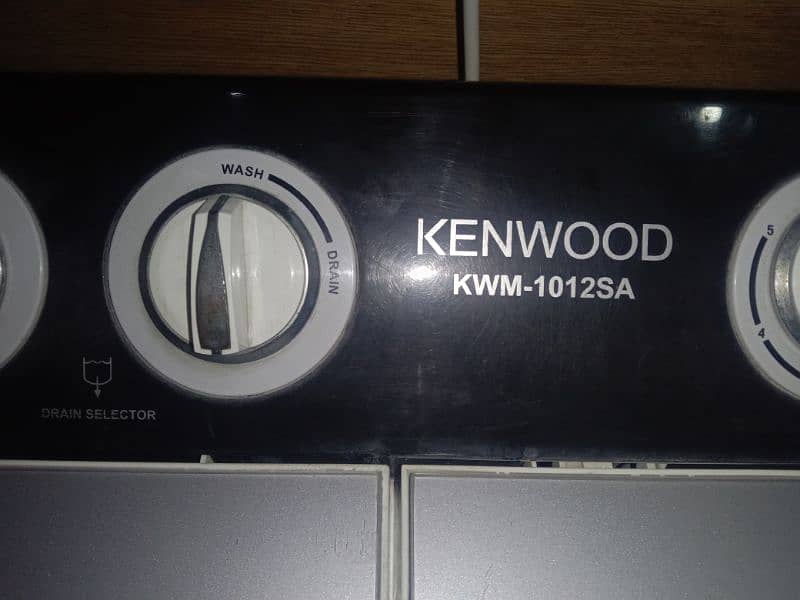 Kenwood dual tub washer dryer just like new 03008125456 2