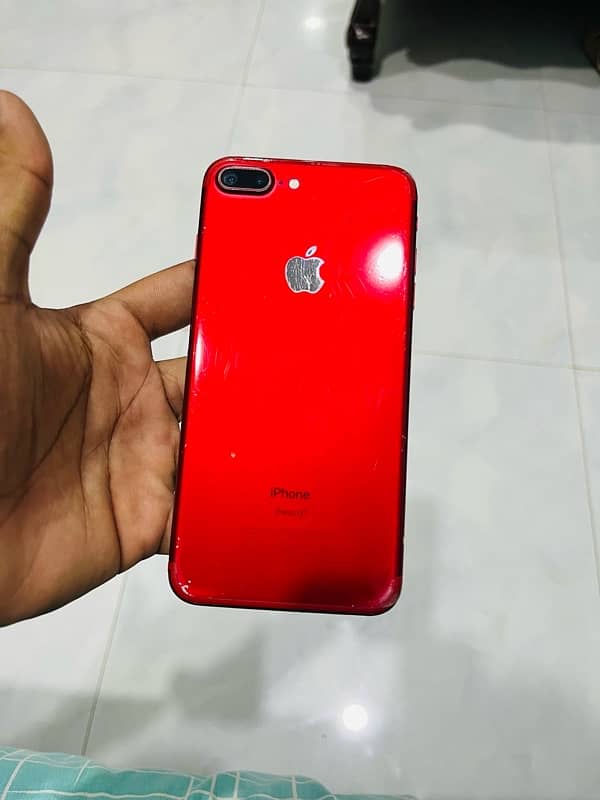 iphone 7 plus 128 gb  pta approved factory unlock  red product 1