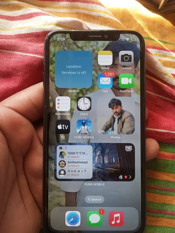 iPhone x 256 GB bypass 0