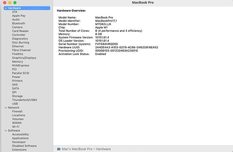 13-inch MacBook Pro with Apple M1 Chip 2020 2