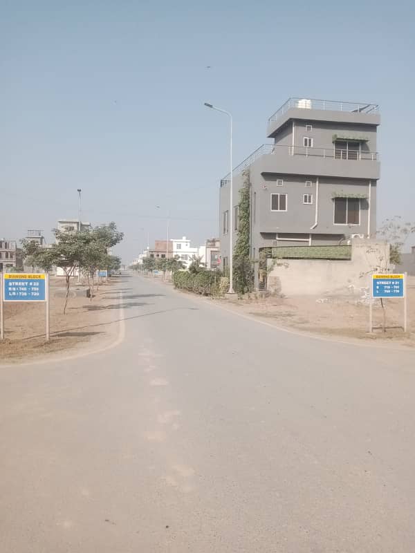 5 Marla Ready To Possession Plot Available In Diamond Block Parkview City Lahore 1