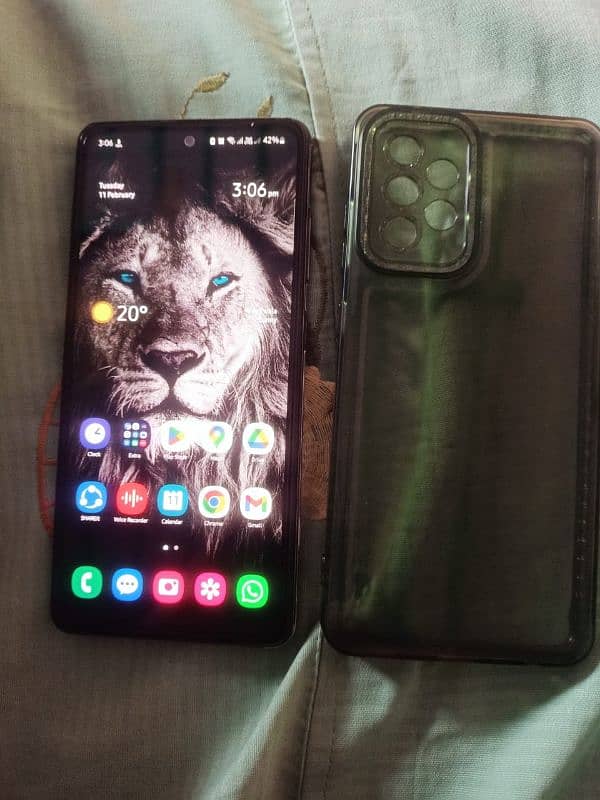 Samsung A52s 5G with box exchange possible with infinix note 40 pro 0