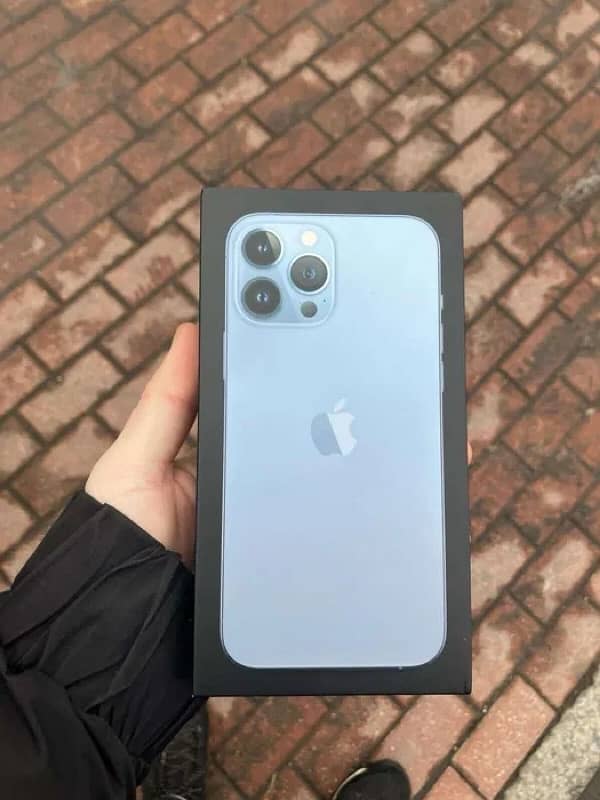 IPhone 13 Pro Siara Blue Colour 256 GB PTA Approved 0