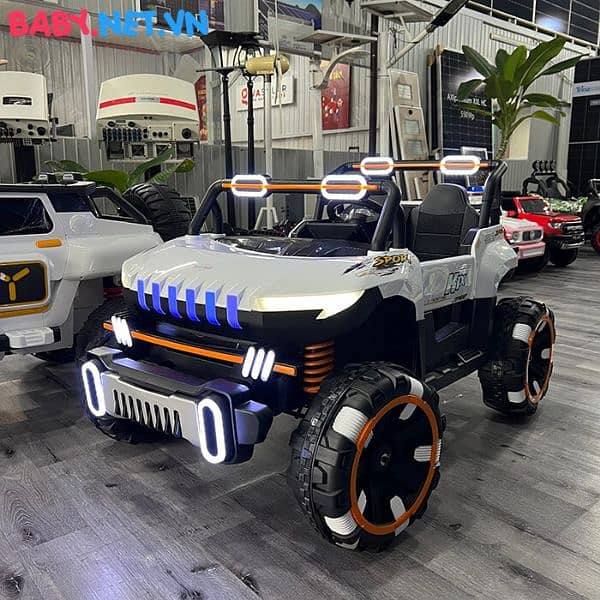 Big Size 2 Seater Jeep Rechargeable Off-road Remote Controlled & Self 0