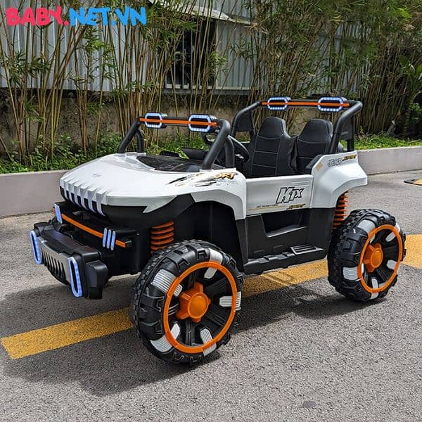 Big Size 2 Seater Jeep Rechargeable Off-road Remote Controlled & Self 1