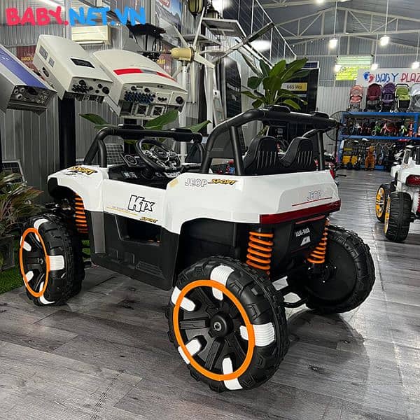 Big Size 2 Seater Jeep Rechargeable Off-road Remote Controlled & Self 3